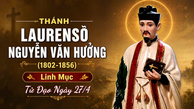 Thánh Laurensô Nguyễn Văn Hưởng, Linh mục, Tử đạo (1802 - 1856)