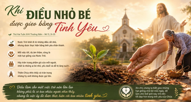 Khi điều nhỏ bé được gieo bằng tình yêu