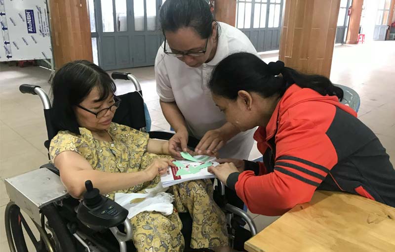 Ban Khuyết tật Caritas TGP Sài Gòn: Gặp mặt câu lạc bộ Vươn Lên