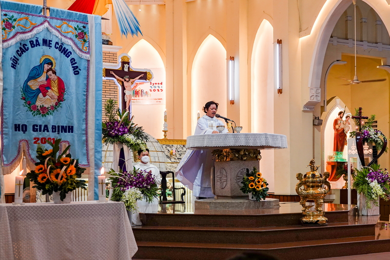 Giáo xứ Gia Định mừng lễ thánh Monica quan thầy các Bà Mẹ Công Giáo 2022