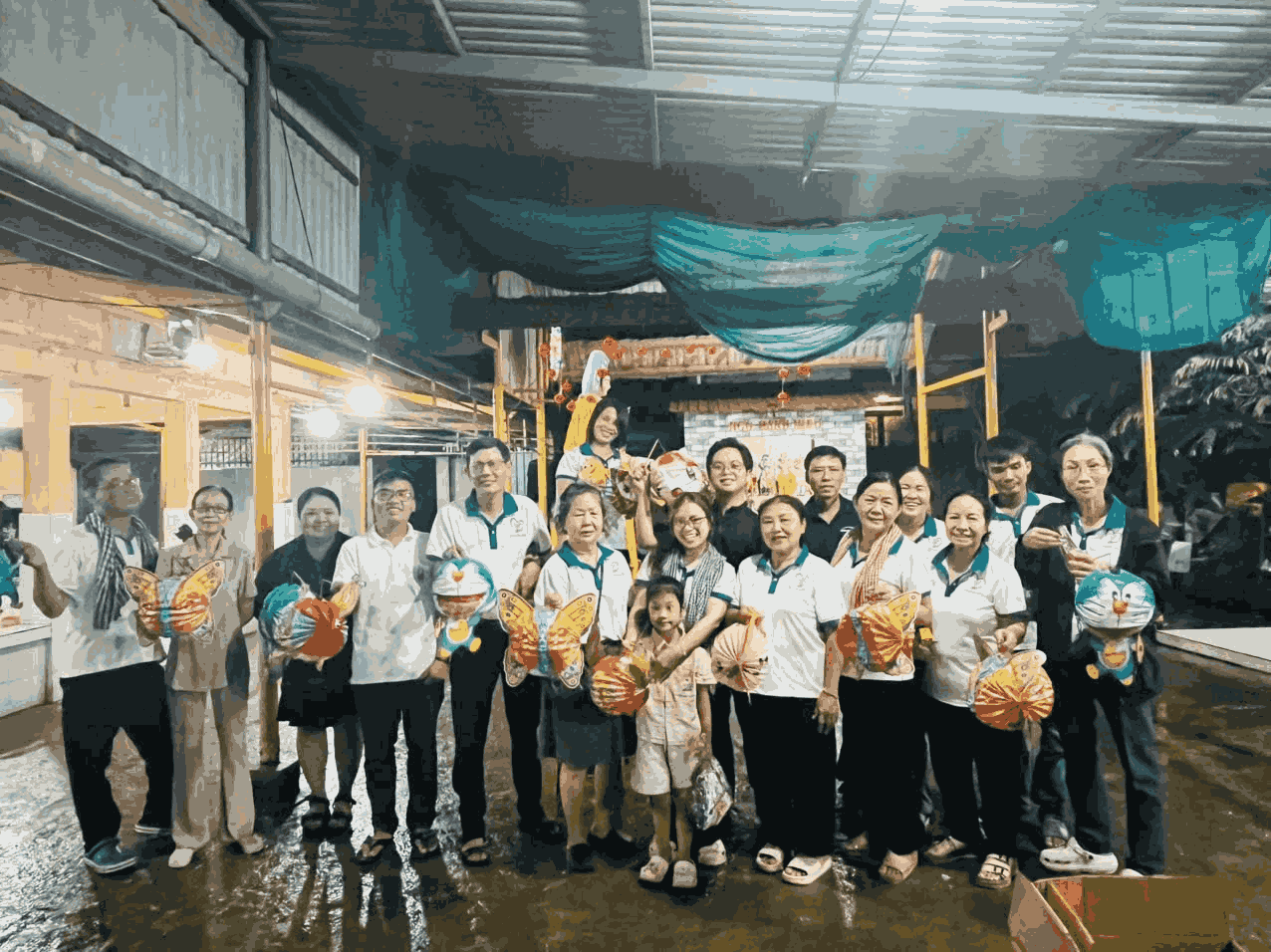 Thắp sáng mùa Trăng tại khu chợ Bình Điền