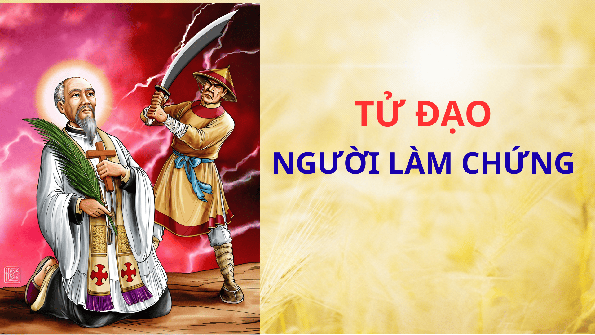 Tử đạo: Người làm chứng