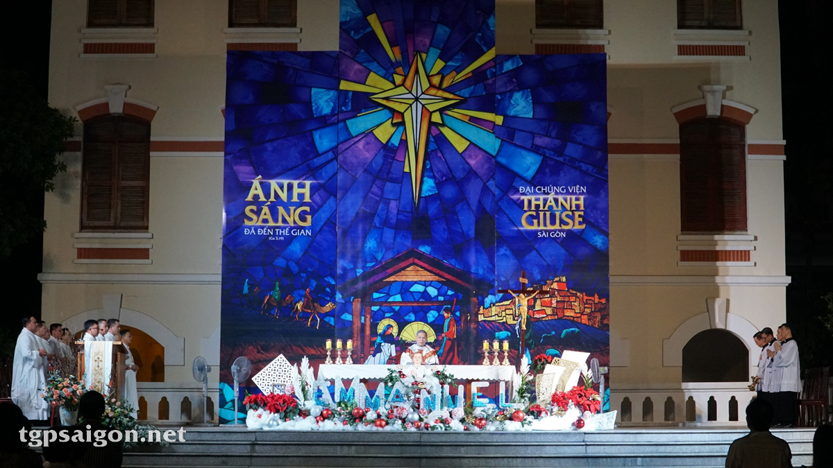 Đại Chủng Viện Thánh Giuse Sài Gòn: Thánh lễ Đêm mừng Chúa Giáng Sinh 2022