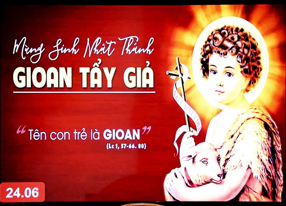 Giáo xứ Bùi Phát: Thánh lễ mừng Sinh nhật Thánh Gioan Tẩy Giả, bổn mạng giáo khu Gioan