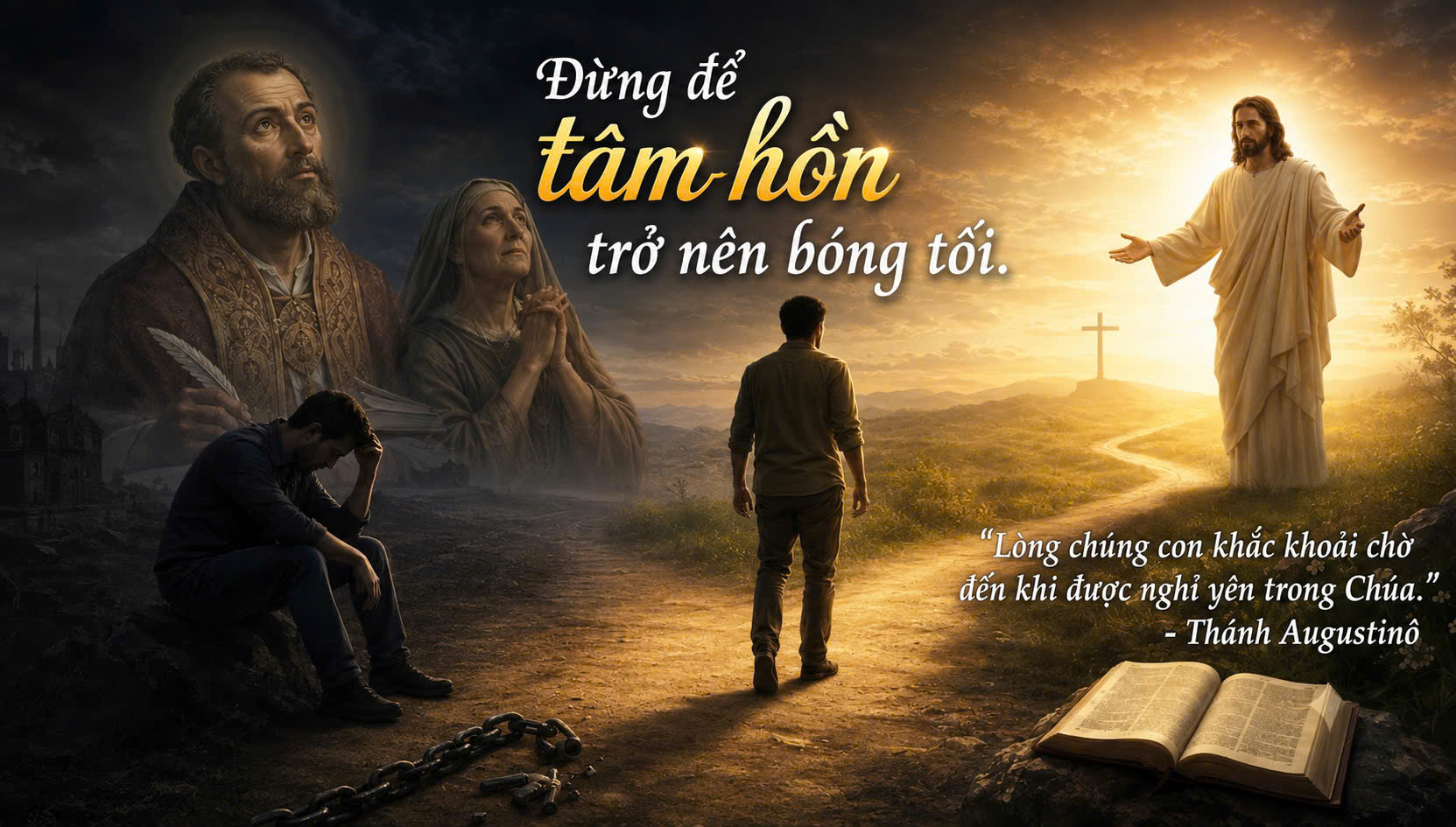 Đừng để tâm hồn trở nên bóng tối
