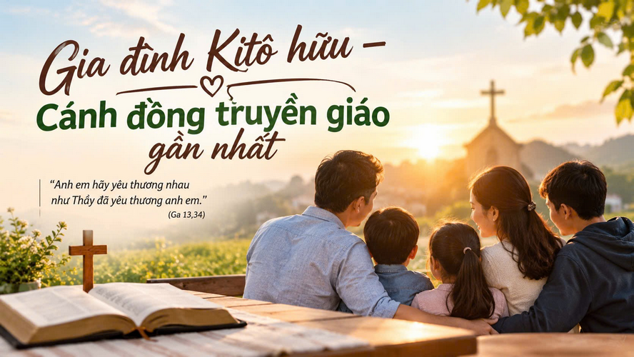 Gia đình Kitô hữu - Cánh đồng truyền giáo gần nhất