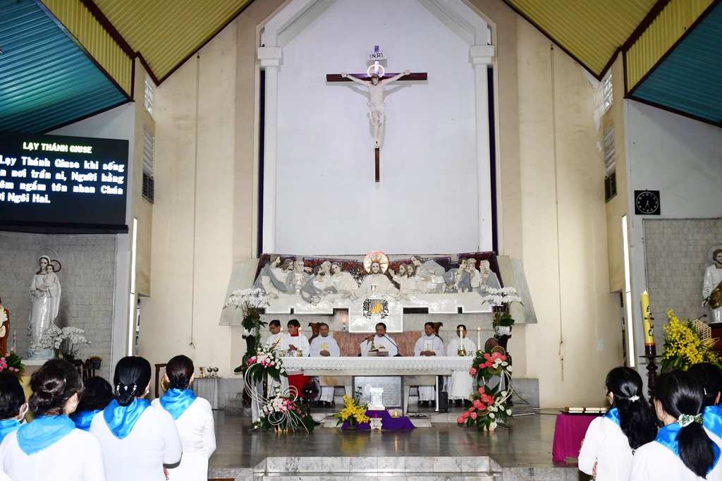 Hội Các Bà Mẹ Công Giáo Hạt Bình An: Lễ kính thánh Giuse ngày 28-4-2021