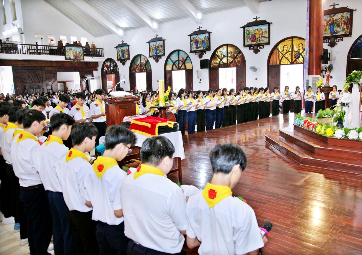 Giáo xứ Tân Lập: Thánh lễ tuyên hứa Bao Đồng
