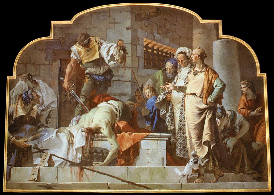 Ngày 29.08: Thánh Gioan Tẩy giả bị trảm quyết