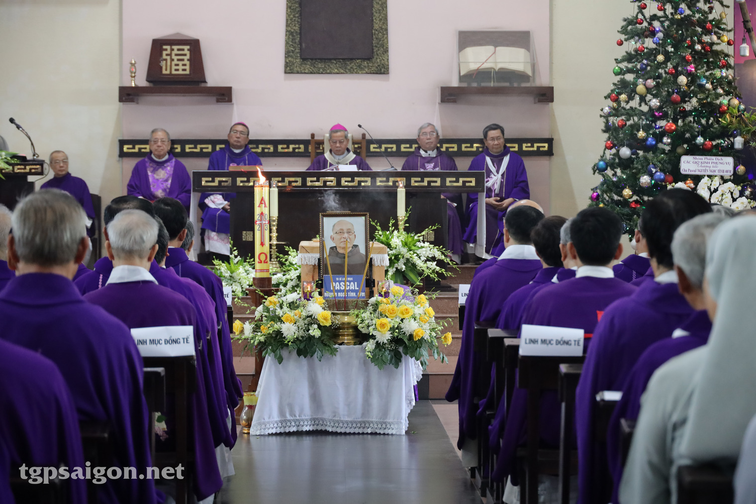 Thánh lễ an táng Tu sĩ - Linh mục Pascal Nguyễn Ngọc Tỉnh, OFM