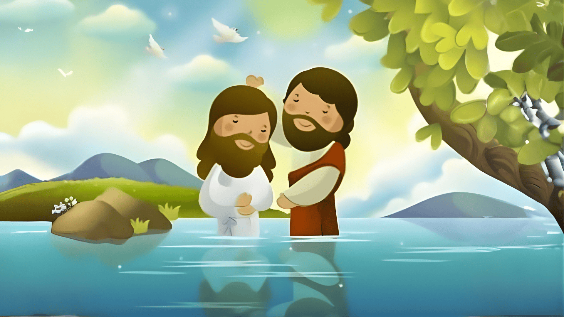 Bài giảng Chúa nhật cho thiếu nhi: Lễ Chúa Giêsu chịu phép rửa