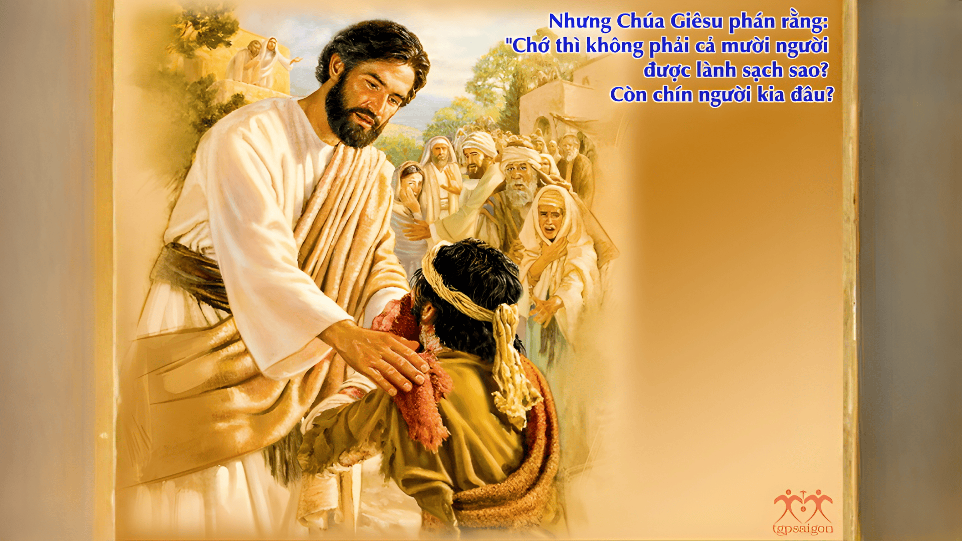 Bài giảng lễ Thiếu nhi: Chúa Nhật 28 Thường Niên - Năm C