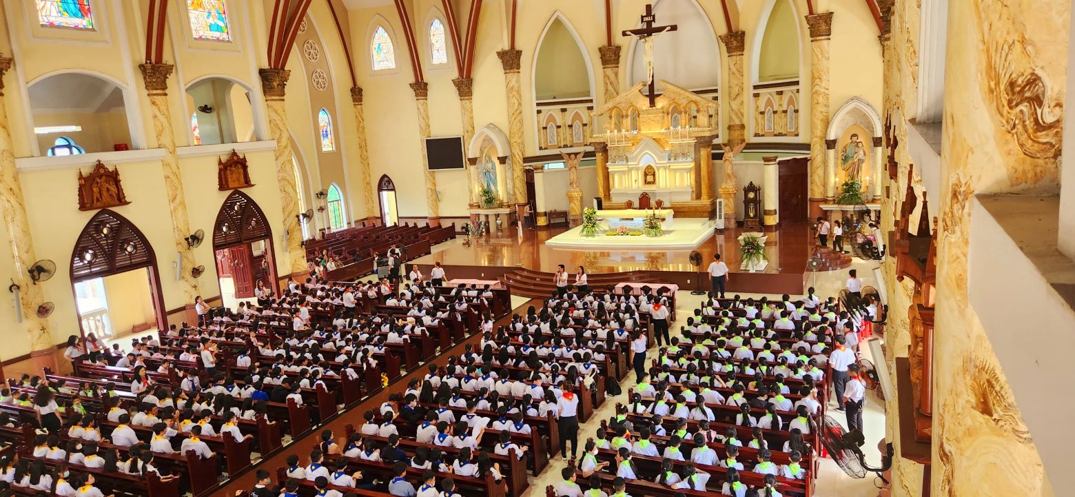 Giáo xứ Đông Quang: Lễ tổng kết năm học giáo lý 2022-2023