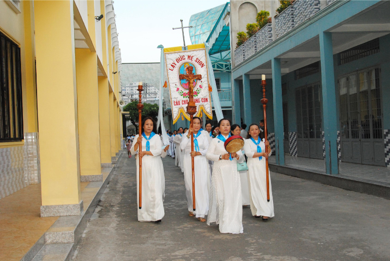 Giáo xứ Bình Thái: Các Bà Mẹ Công Giáo hạt Bình An mừng bổn mạng