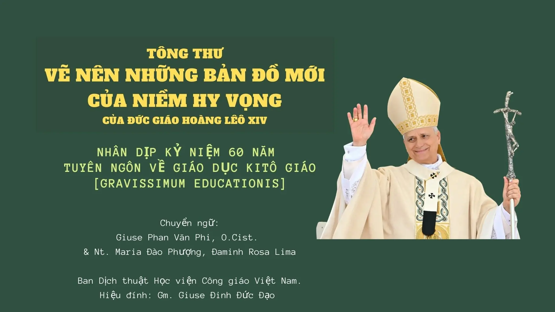 Tông thư vẽ nên những bản đồ mới của niềm hy vọng