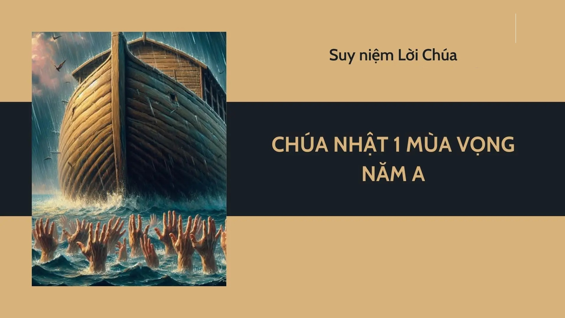 Chúa nhật 1 mùa Vọng năm A (Mt 24,37-44)