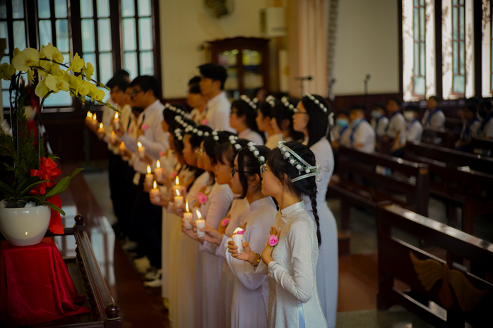 Giáo xứ Thuận Phát - hạt Xóm Chiếu: Thánh lễ Tuyên hứa Bao Đồng