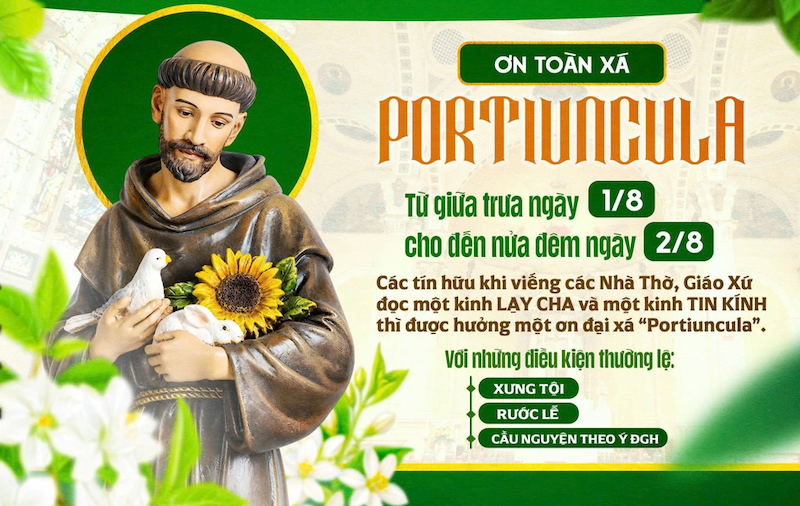 Lễ Tha Thứ Assisi 2026: Trái tim Lòng Thương Xót Phanxicô nơi Porziuncola