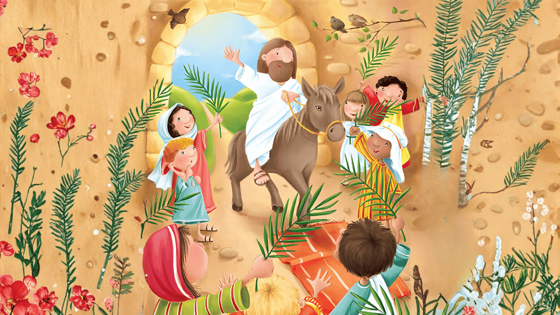 Bài giảng lễ Thiếu nhi: Chúa Nhật Lễ Lá - Năm A