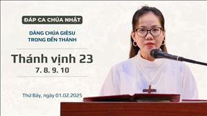 Đáp ca: Tv 23, 7. 8. 9. 10 - Dâng Chúa Giêsu trong đền thánh