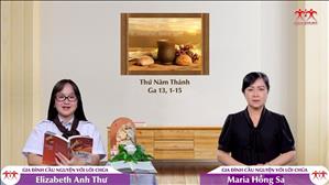 Làm điều Thầy làm - Thứ Năm tuần thánh | Gia đình cầu nguyện với Lời Chúa