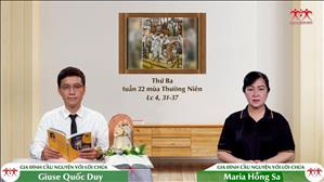 Quyền Uy Của Chúa - Thứ Ba tuần XXII Thường niên (Lc 4, 31-37)
