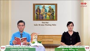  Sao lại hoài nghi? - Thứ Hai tuần XVIII TN | GIA ĐÌNH CẦU NGUYỆN VỚI LỜI CHÚA