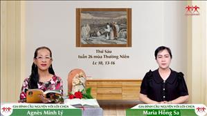 Mến yêu Hội Thánh - Thứ Sáu tuần XXVI Thường niên (Lc 10, 13-16)