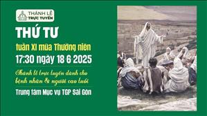 Thứ Tư Tuần 11 Mùa Thường Niên | 17:30 Ngày 18-6-2025 | TTTMV TGPSG