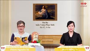 Nguyện Cầu - Thứ Ba tuần VII Phục sinh (Ga 17, 1-11a)
