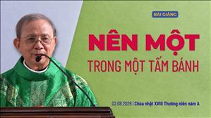  Nên một trong một tấm bánh - Lm Giuse Vũ Hữu Hiền | Chúa nhật XVIII Thường niên năm A