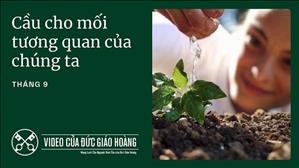 Cầu cho mối tương quan của chúng ta với toàn thể thụ tạo - Video của Đức Giáo Hoàng - Tháng 9.2025