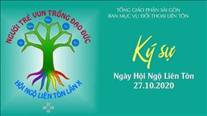 TGP Sài Gòn: Ký sự ngày Hội Ngộ Liên Tôn lần 10 (Ngày 27-10-2020)