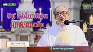 TGPSG Bài giảng ngày 3-12-2021: Thánh Phanxicô Xaviê, linh mục lúc 5:30 tại Nhà thờ Chính tòa Đức Bà