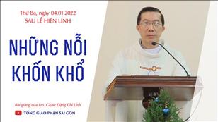 TGPSG Bài giảng: Thứ Ba sau Lễ Hiển Linh ngày 4-1-2022 tại Nhà nguyện Trung tâm Mục vụ TGP Sài Gòn
