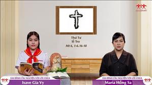 Tinh Thần Mùa Chay - Thứ Tư lễ Tro (Mt 6, 1-6.16-18)