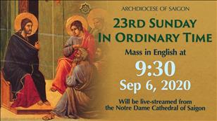 English mass on Sunday Sep 06, 2020 at 9:30 AM in Notre Dame Cathedral of Saigon