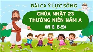 Bài ca ý lực sống - Chúa nhật 23 Thường niên năm A - Mt 18, 15-20