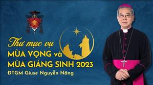 Thư mục vụ Mùa Vọng và Mùa Giáng sinh 2023 - ĐTGM Giuse Nguyễn Năng