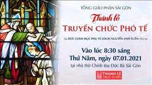 TGP Sài Gòn - Thánh lễ Truyền chức Phó tế lúc 8:30 ngày 7-1-2021 tại Nhà thờ Chính tòa Đức Bà Sài Gòn