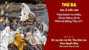 TGP Sài Gòn - Suy niệm Tin mừng ngày 5-1-2021: Thứ Ba sau Lễ Hiển Linh - ĐTGM Giuse Nguyễn Năng