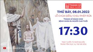 TGPSG Thánh Lễ trực tuyến 8-1-2022: Lễ Chúa Giêsu chịu phép Rửa lúc 17:30 tại Trung tâm Mục vụ TPG Sài Gòn