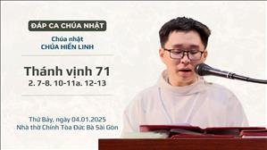 Đáp ca: Tv 71, 2. 7-8. 10-11a. 12-13 - Chúa Hiển Linh