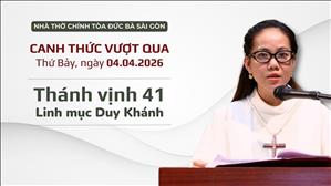Đáp ca: Tv 41 - Lm Duy Khánh | Canh thức Vượt qua