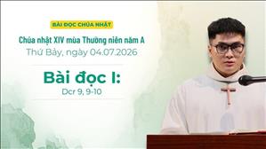 Bài đọc I: Dcr 9, 9-10 | Chúa nhật XIV Thường niên năm A