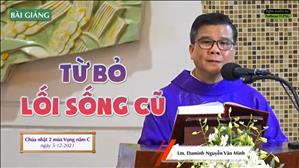 TGPSG Bài giảng: CN 2 MV năm C ngày 5-12-2021 tại Nhà thờ Giáo xứ Tân Phước