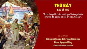 TGP Sài Gòn - Suy niệm Tin mừng ngày 20-2-2021: Thứ Bảy sau Lễ Tro - ĐTGM Giuse Nguyễn Năng