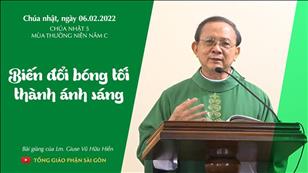 TGPSG Bài giảng: CN 5 TN năm C ngày 6-2-2022 tại Nhà nguyện Trung tâm Mục vụ TGP Sài Gòn