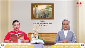 Tiếng quen thuộc - Thứ Ba tuần Bát nhật Phục sinh | Gia đình cầu nguyện với Lời Chúa