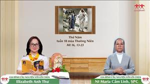 Tuyên Xưng Lòng Tin - Thứ Năm tuần XVIII Thường niên (Mt 16, 13-23)